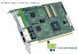 HP Compaq NC3134 Fastethernet NIC 10/100 Base-T PCI 64 Dual Base 1 REF