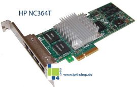HP NC364T PCI Express Quad Port Gigabit Server Adapter x4 PCI Express REF