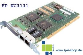 HP Compaq NC3131 Fastethernet NIC 10/100 Base-T PCI 64 Dual Base 1 REF